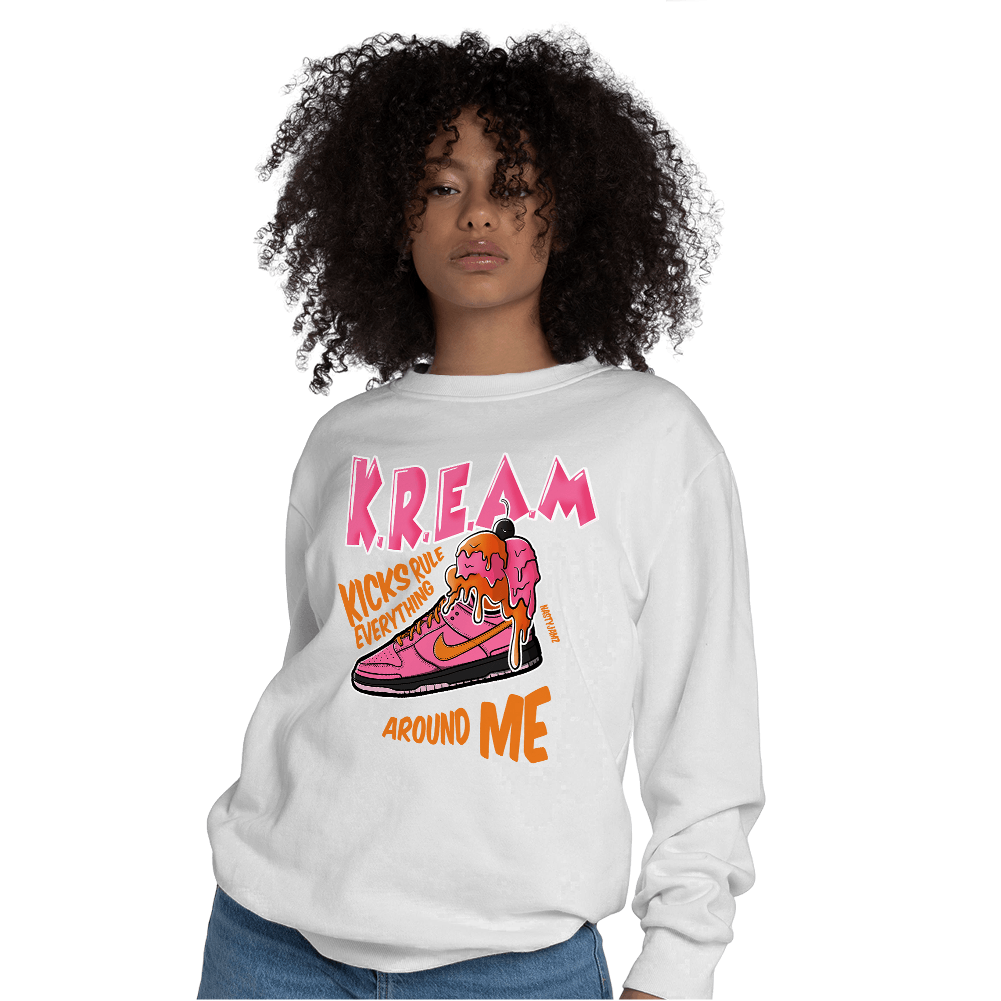 SB Dunk Blossom Sweatshirt Match Kream Sneaker - NastyJamz