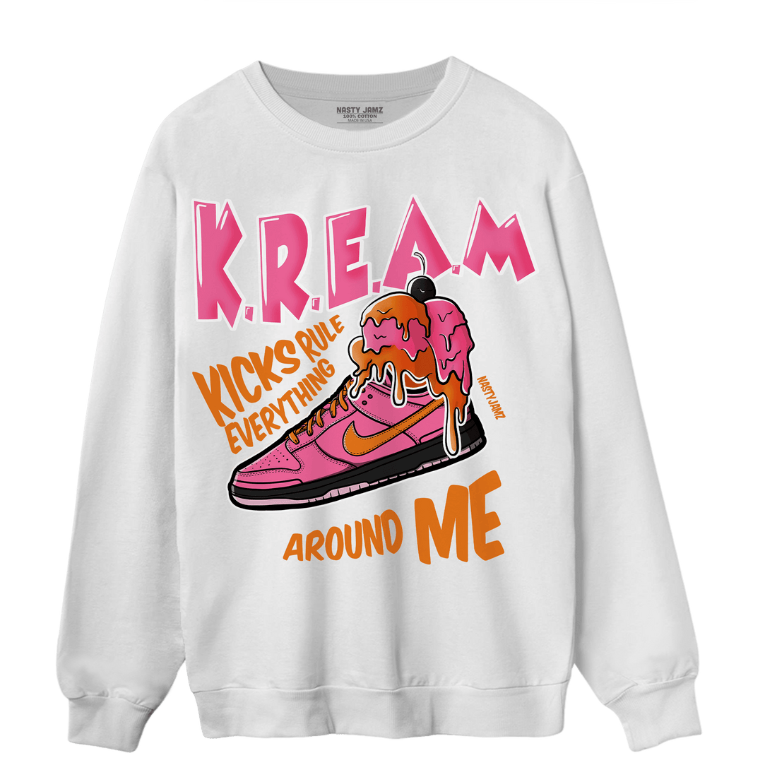 SB Dunk Blossom Sweatshirt Match Kream Sneaker - NastyJamz