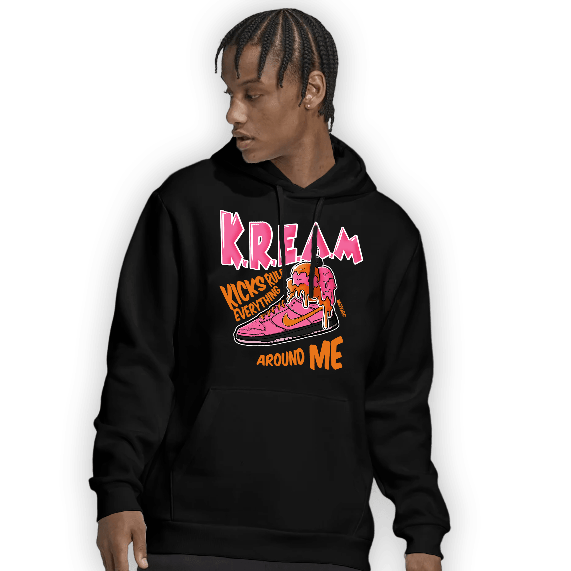 SB Dunk Blossom Hoodie Match Kream Sneaker - NastyJamz