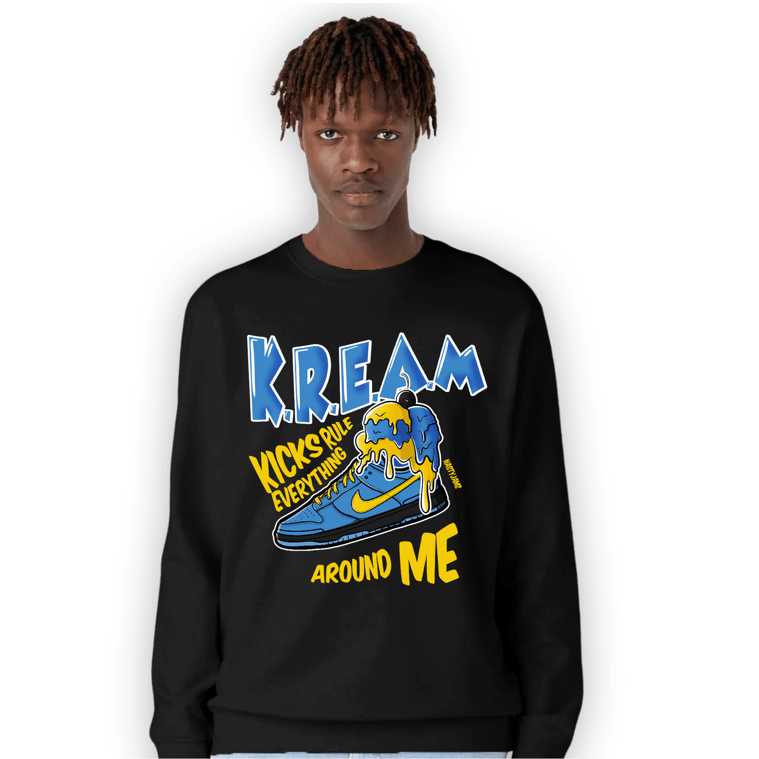 SB Dunk Bubbles Sweatshirt Match Kream Sneaker - NastyJamz