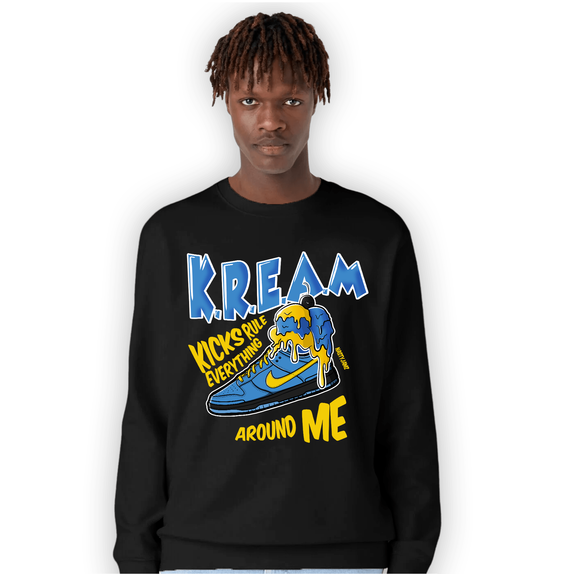 SB Dunk Bubbles Sweatshirt Match Kream Sneaker - NastyJamz