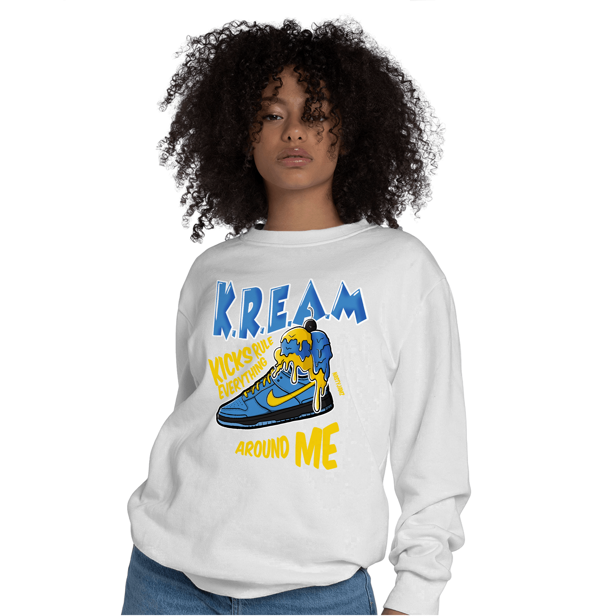 SB Dunk Bubbles Sweatshirt Match Kream Sneaker - NastyJamz