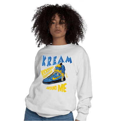 SB Dunk Bubbles Sweatshirt Match Kream Sneaker - NastyJamz
