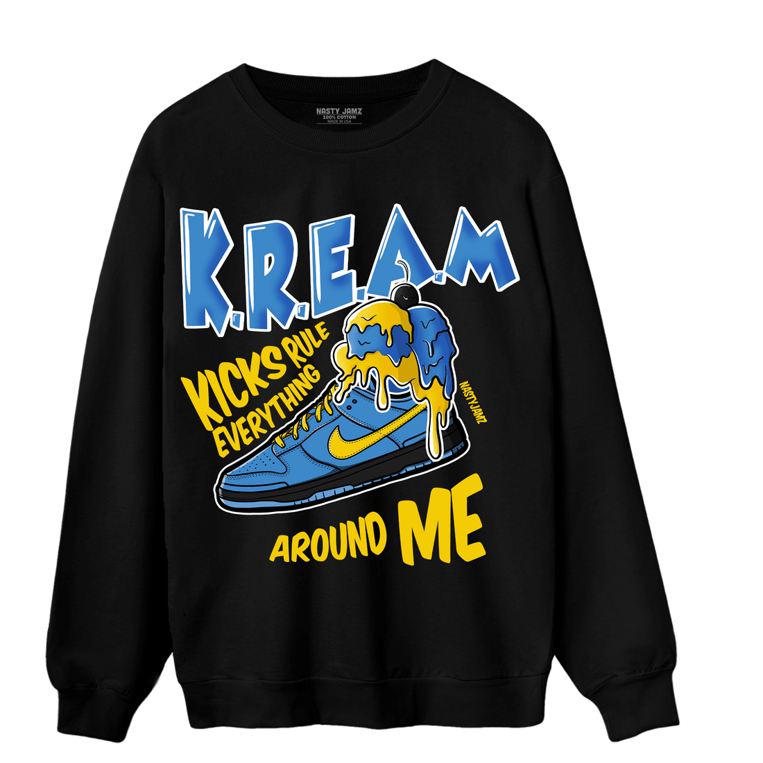 SB Dunk Bubbles Sweatshirt Match Kream Sneaker - NastyJamz