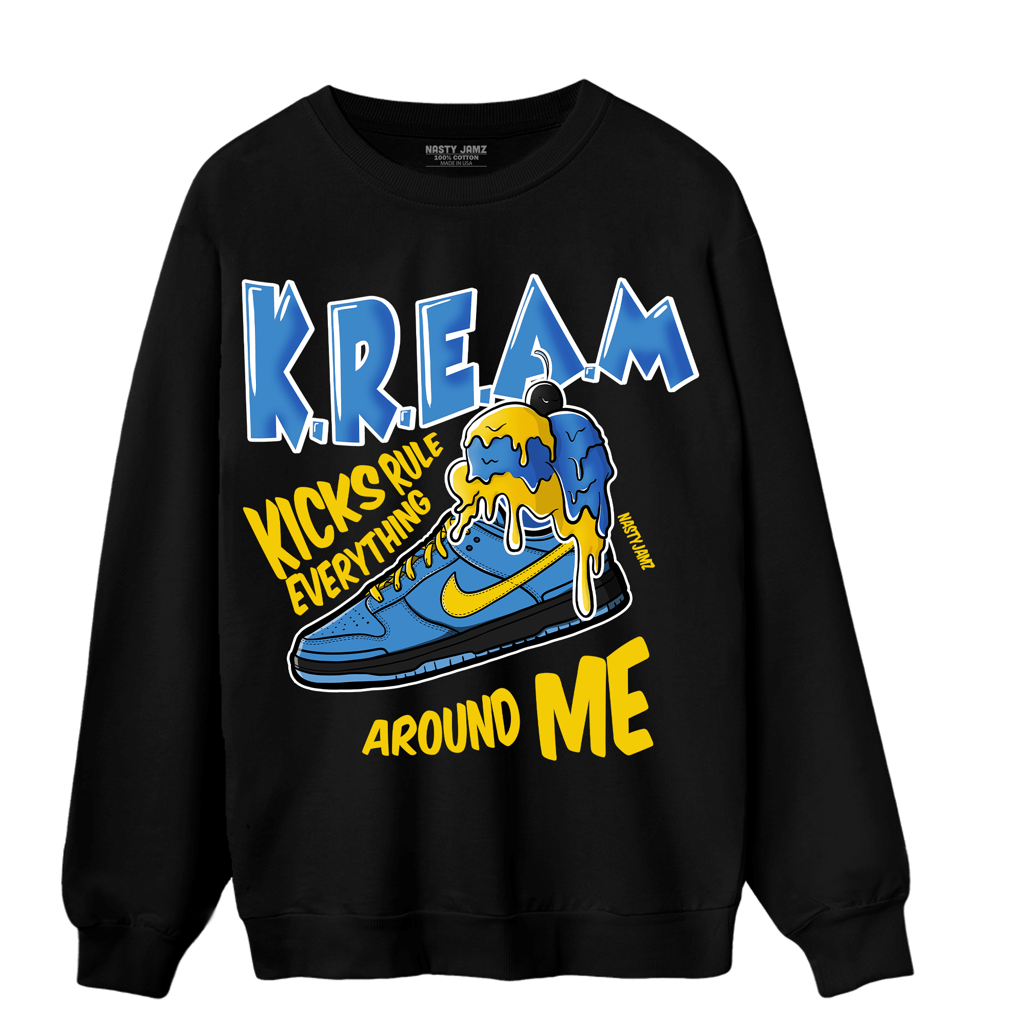 SB Dunk Bubbles Sweatshirt Match Kream Sneaker - NastyJamz