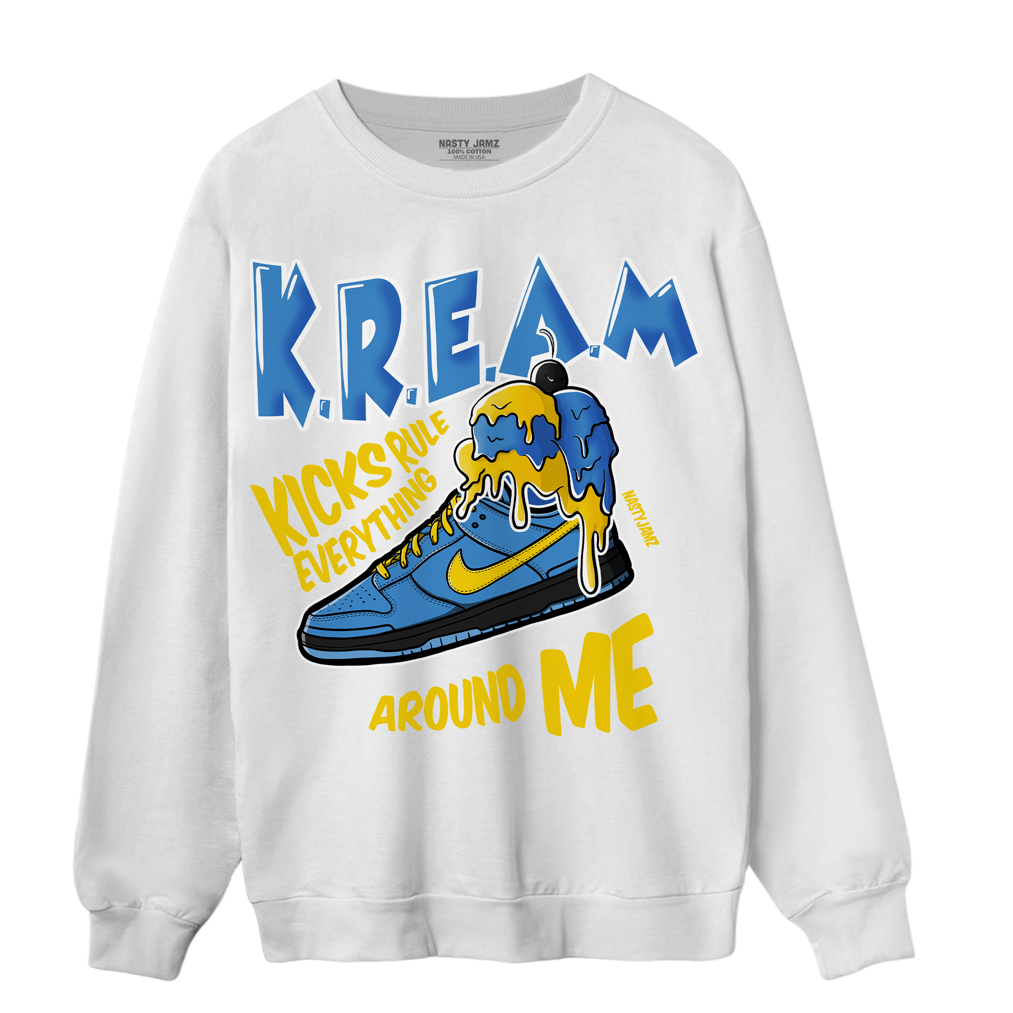 SB Dunk Bubbles Sweatshirt Match Kream Sneaker - NastyJamz
