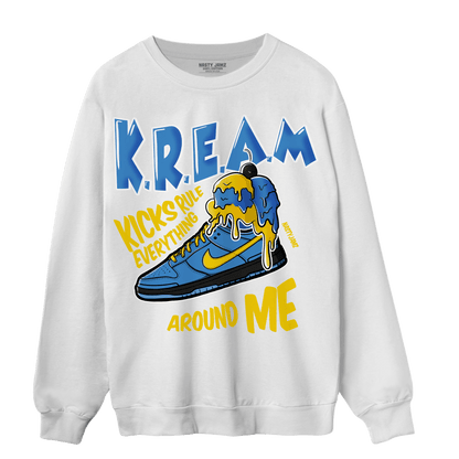 SB Dunk Bubbles Sweatshirt Match Kream Sneaker - NastyJamz