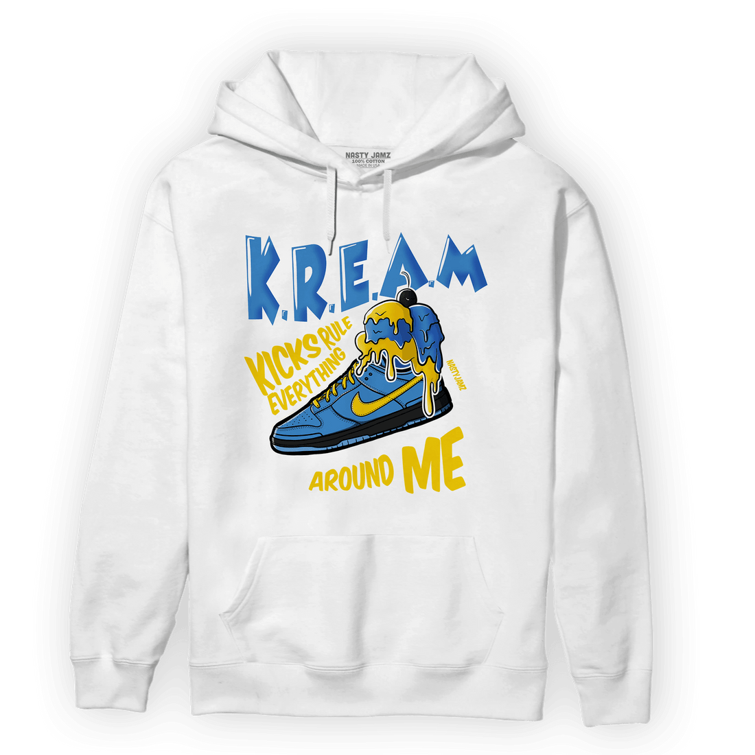 SB Dunk Bubbles Hoodie Match Kream Sneaker - NastyJamz