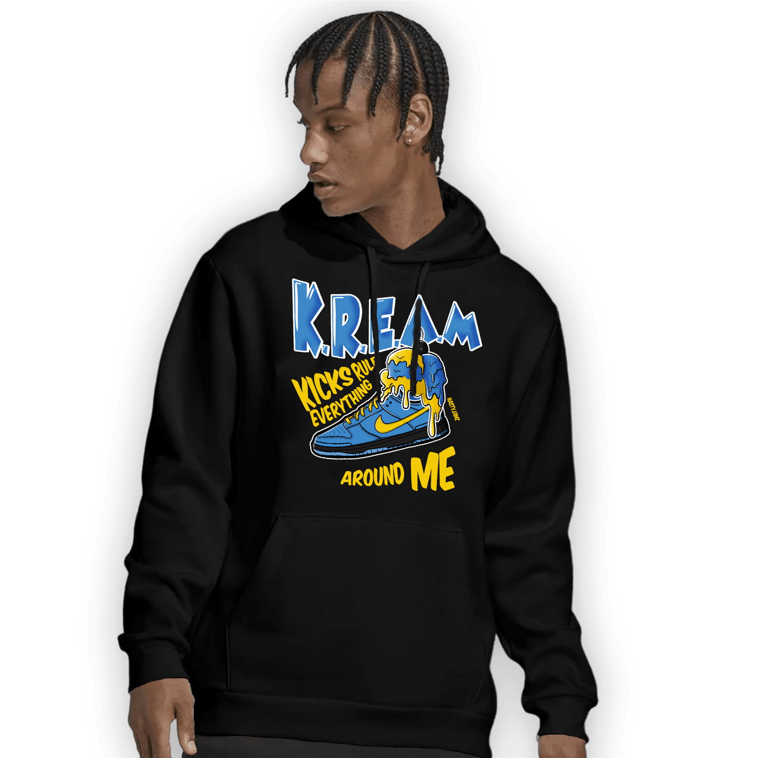 SB Dunk Bubbles Hoodie Match Kream Sneaker - NastyJamz
