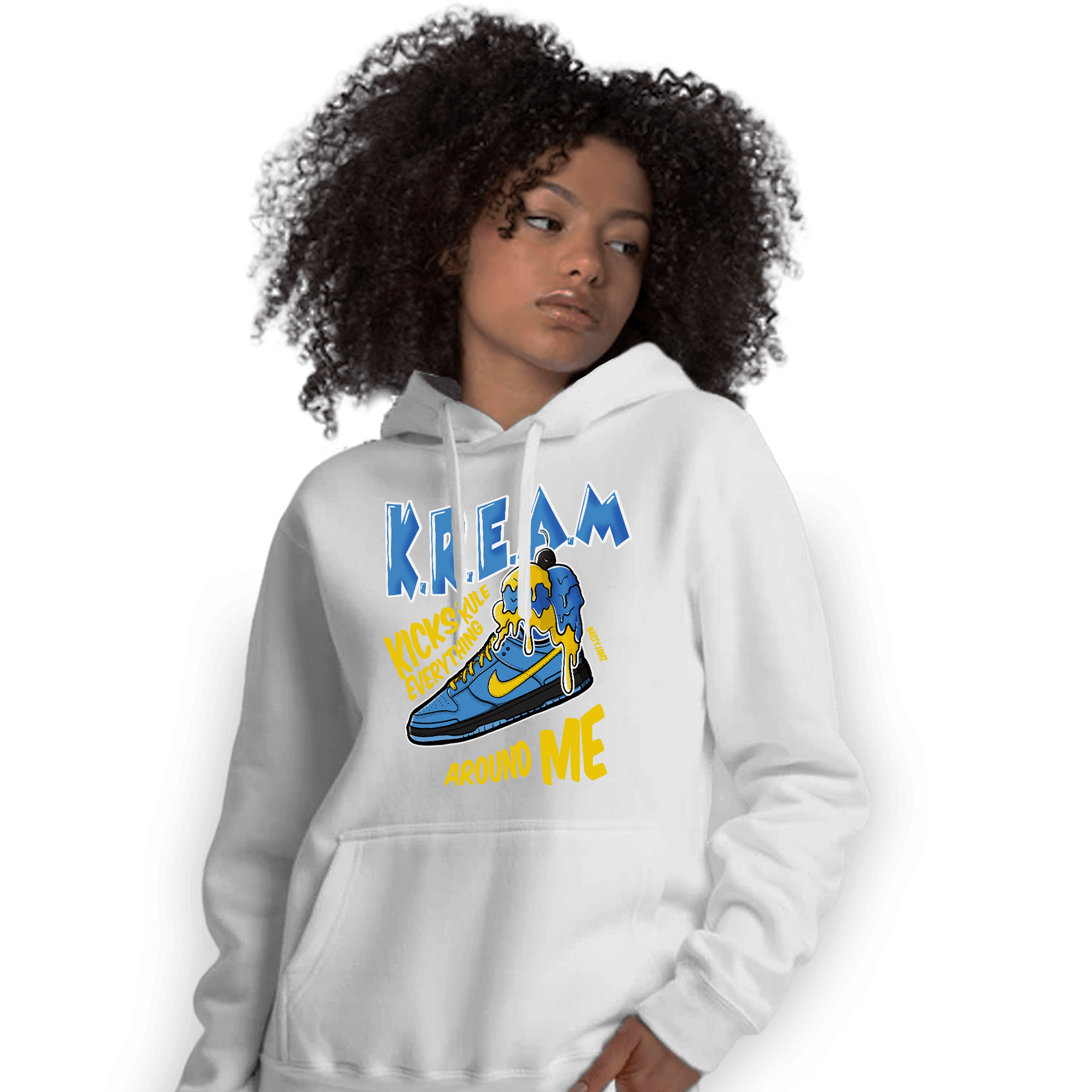 SB Dunk Bubbles Hoodie Match Kream Sneaker - NastyJamz