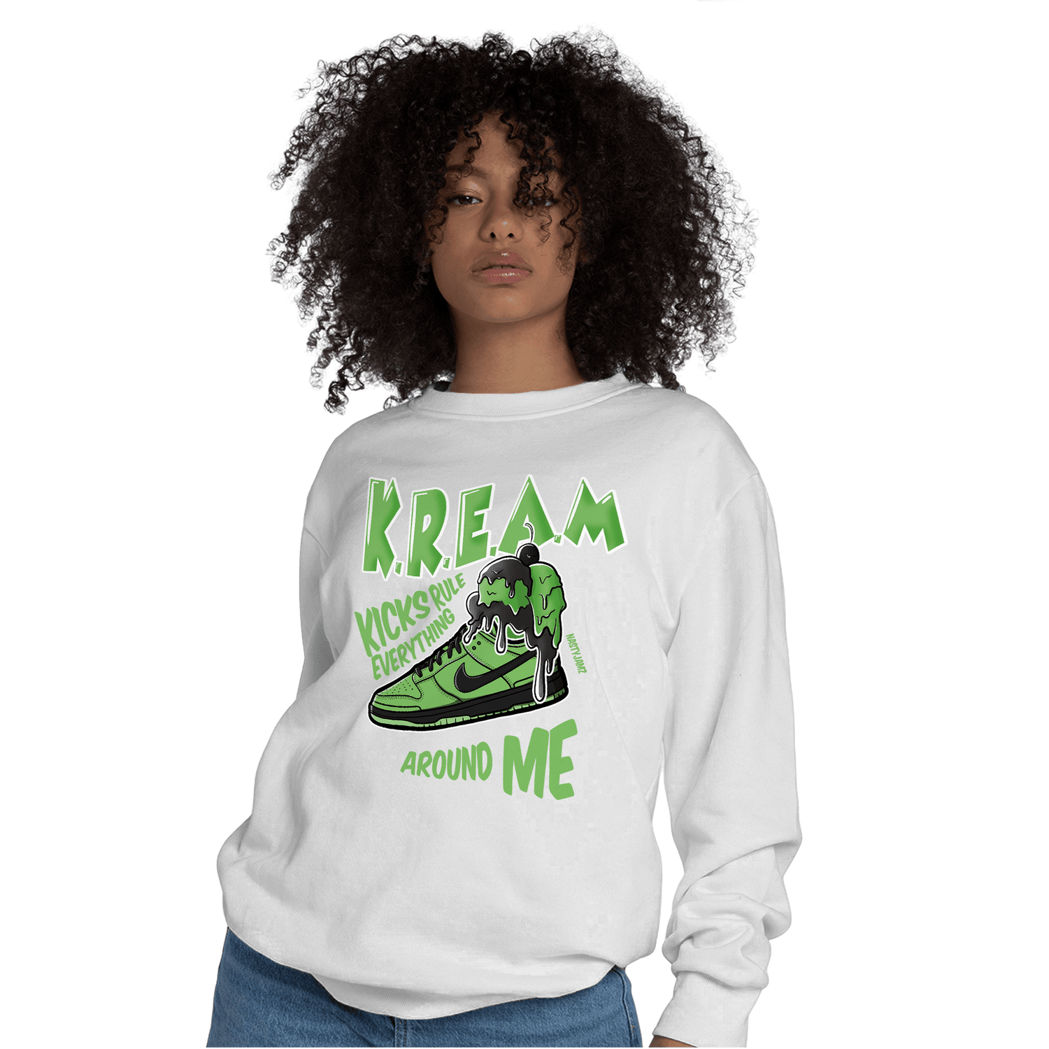 SB Dunk Buttercup Sweatshirt Match Kream Sneaker - NastyJamz