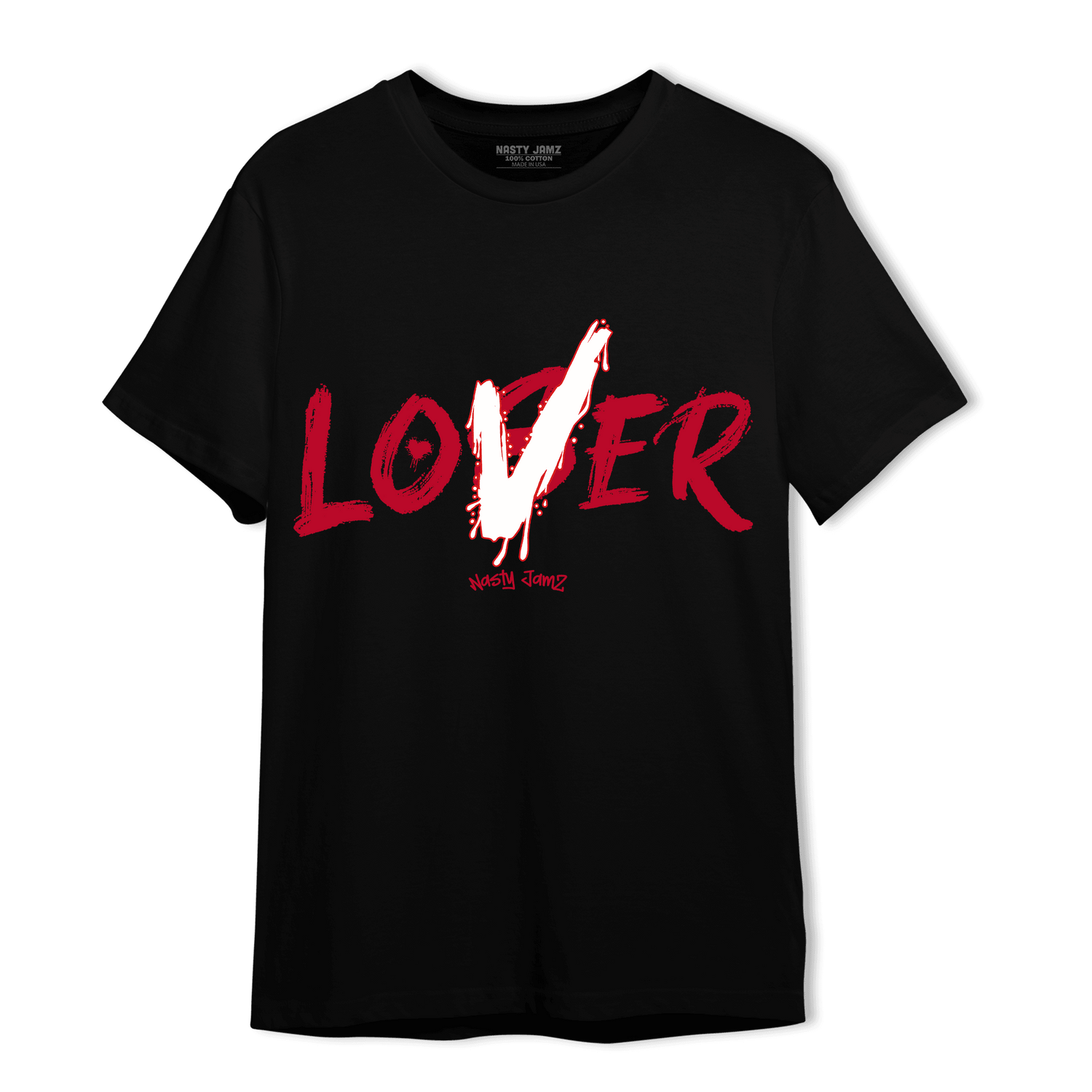Cherry 11s T Shirt Match Loser Lover - NastyJamz
