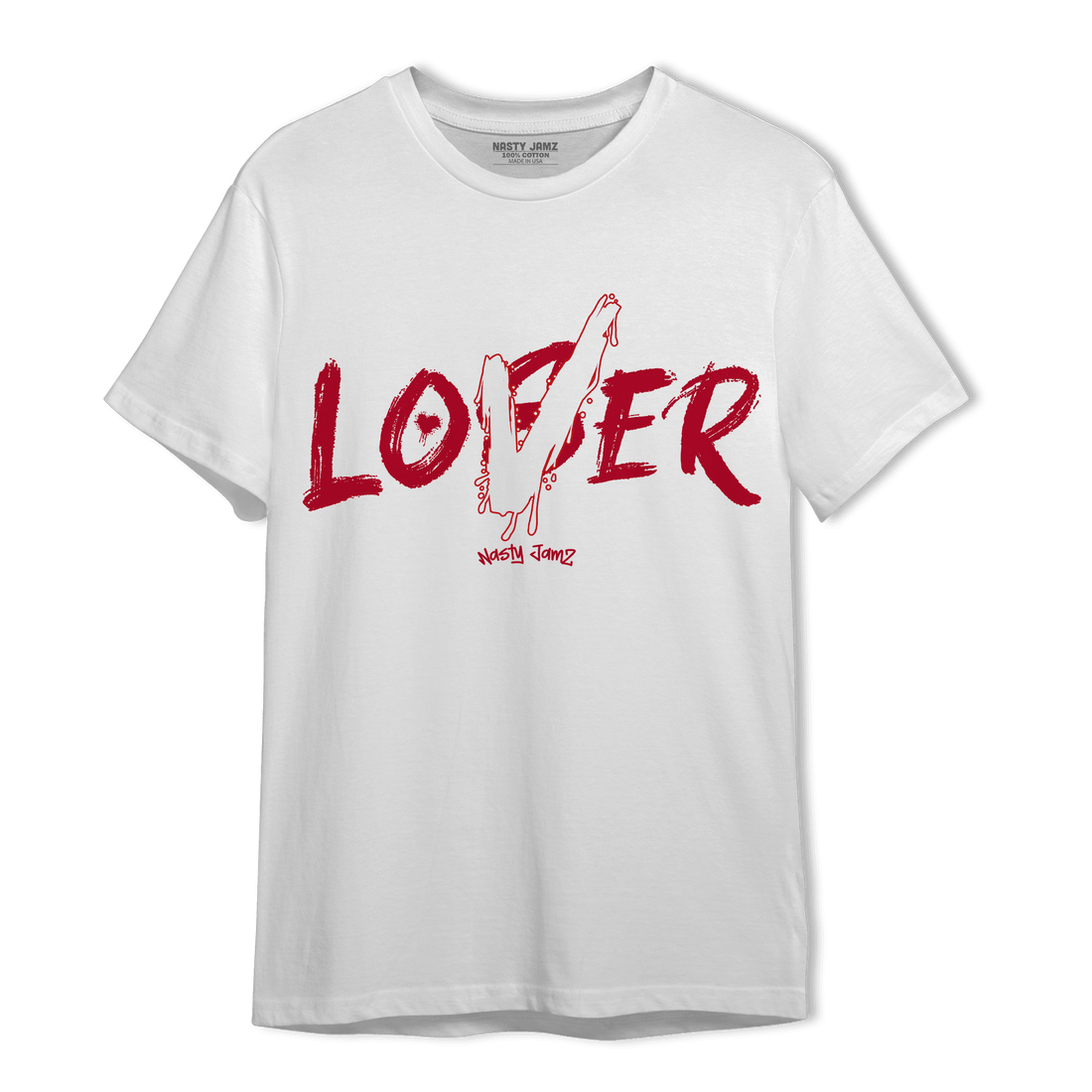 Cherry 11s T Shirt Match Loser Lover - NastyJamz