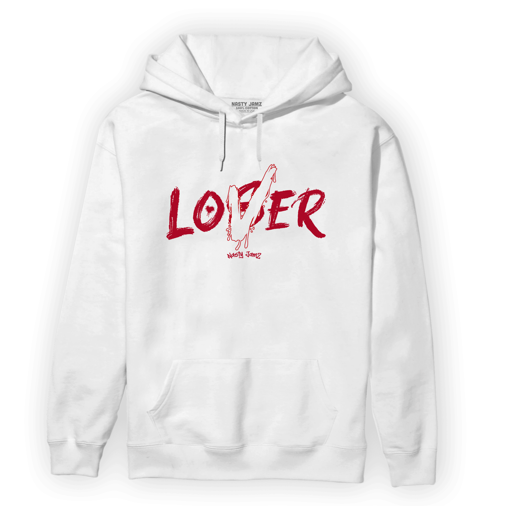 Cherry 11s Hoodie Match Loser Lover - NastyJamz