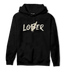 Gratitude 11s Hoodie Match Loser Lover - NastyJamz