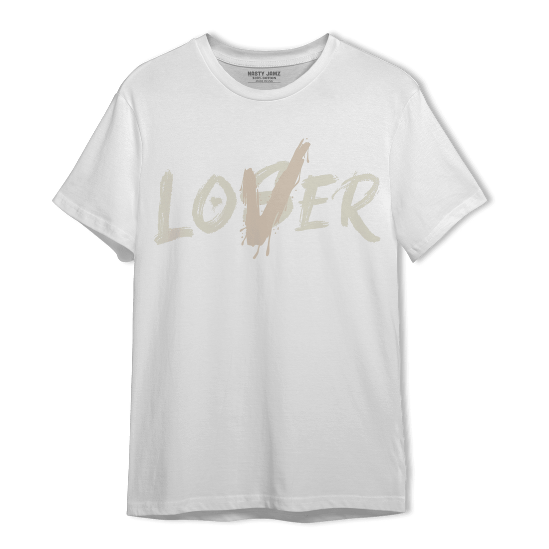 Neapolitan 11s T Shirt Match Loser Lover - NastyJamz