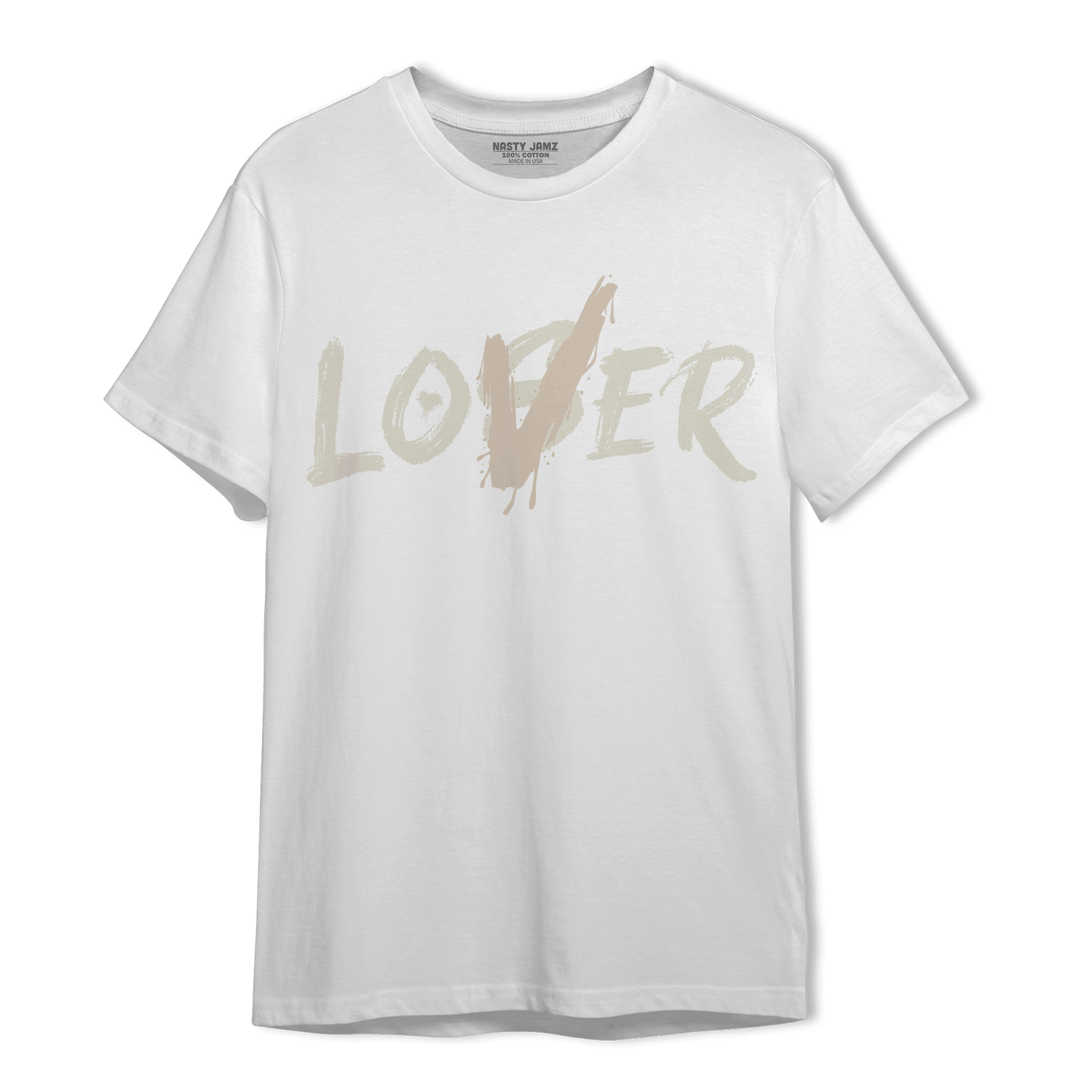 Neapolitan 11s T Shirt Match Loser Lover - NastyJamz