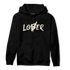 Neapolitan 11s Hoodie Match Loser Lover - NastyJamz