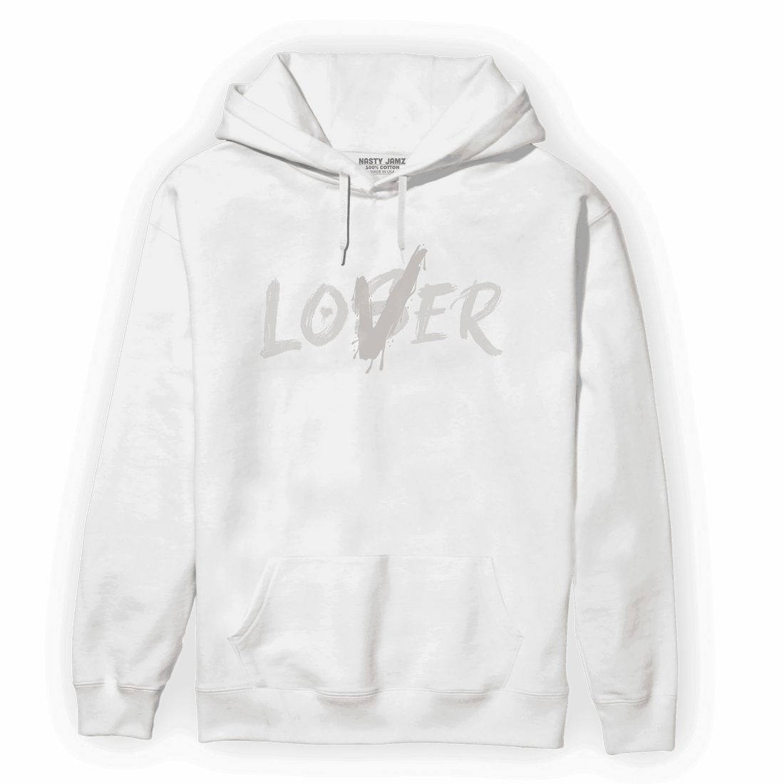 Neapolitan 11s Hoodie Match Loser Lover - NastyJamz