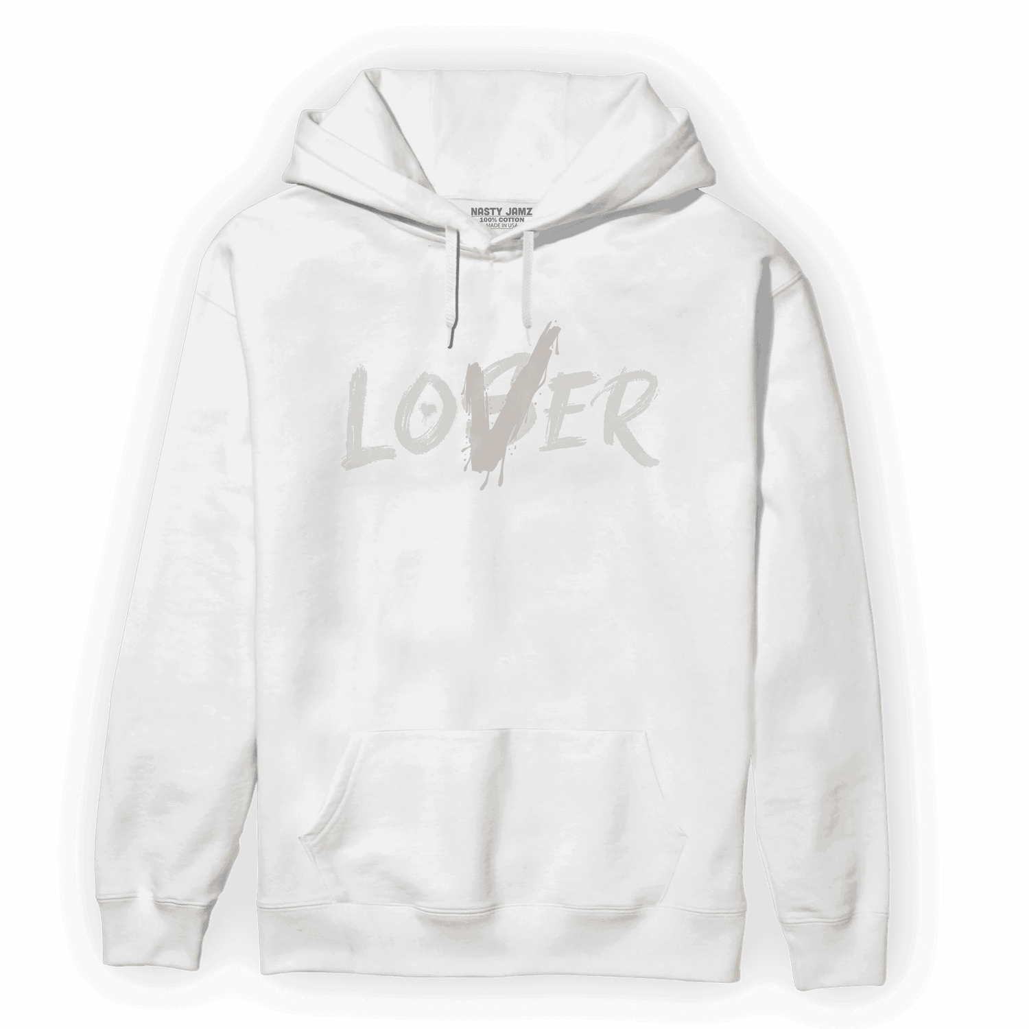 Neapolitan 11s Hoodie Match Loser Lover - NastyJamz