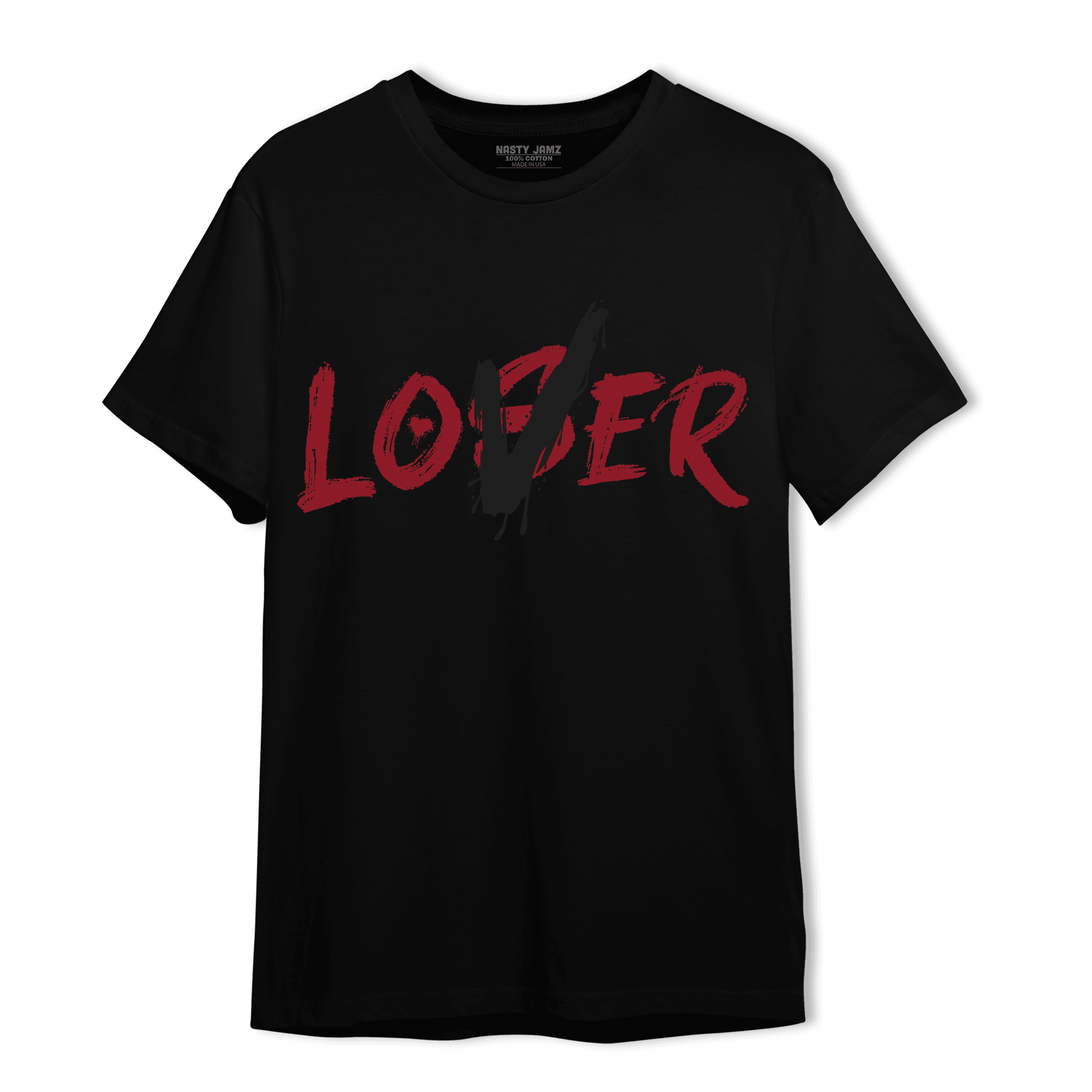 Cherry 12s T Shirt Match Loser Lover - NastyJamz