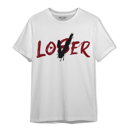 Cherry 12s T Shirt Match Loser Lover - NastyJamz