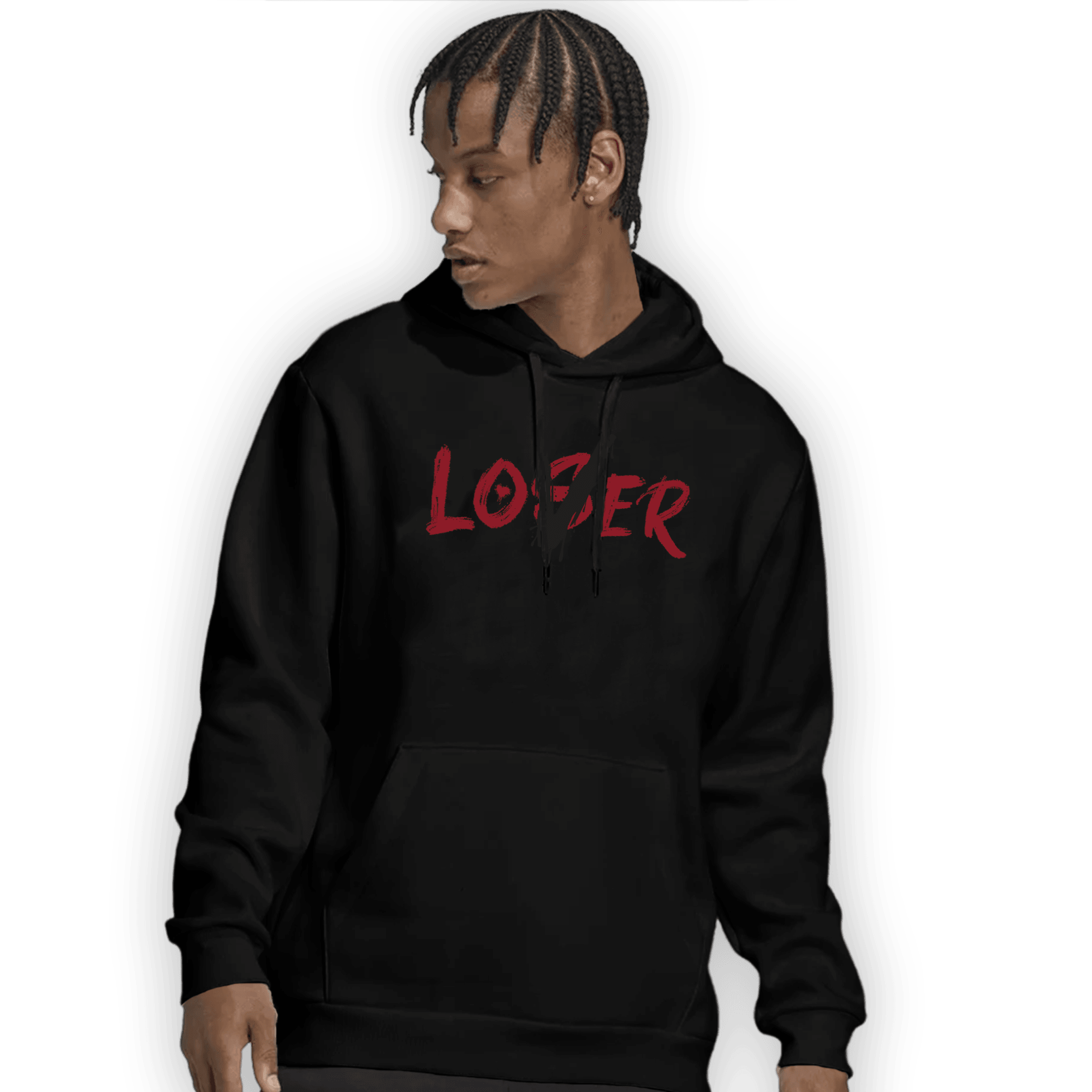 Cherry 12s Hoodie Match Loser Lover - NastyJamz