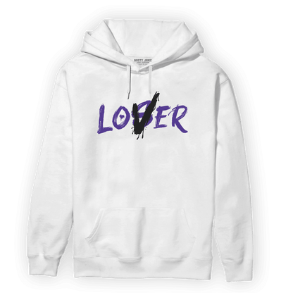 Field Purple 12s Hoodie Match Loser Lover - NastyJamz