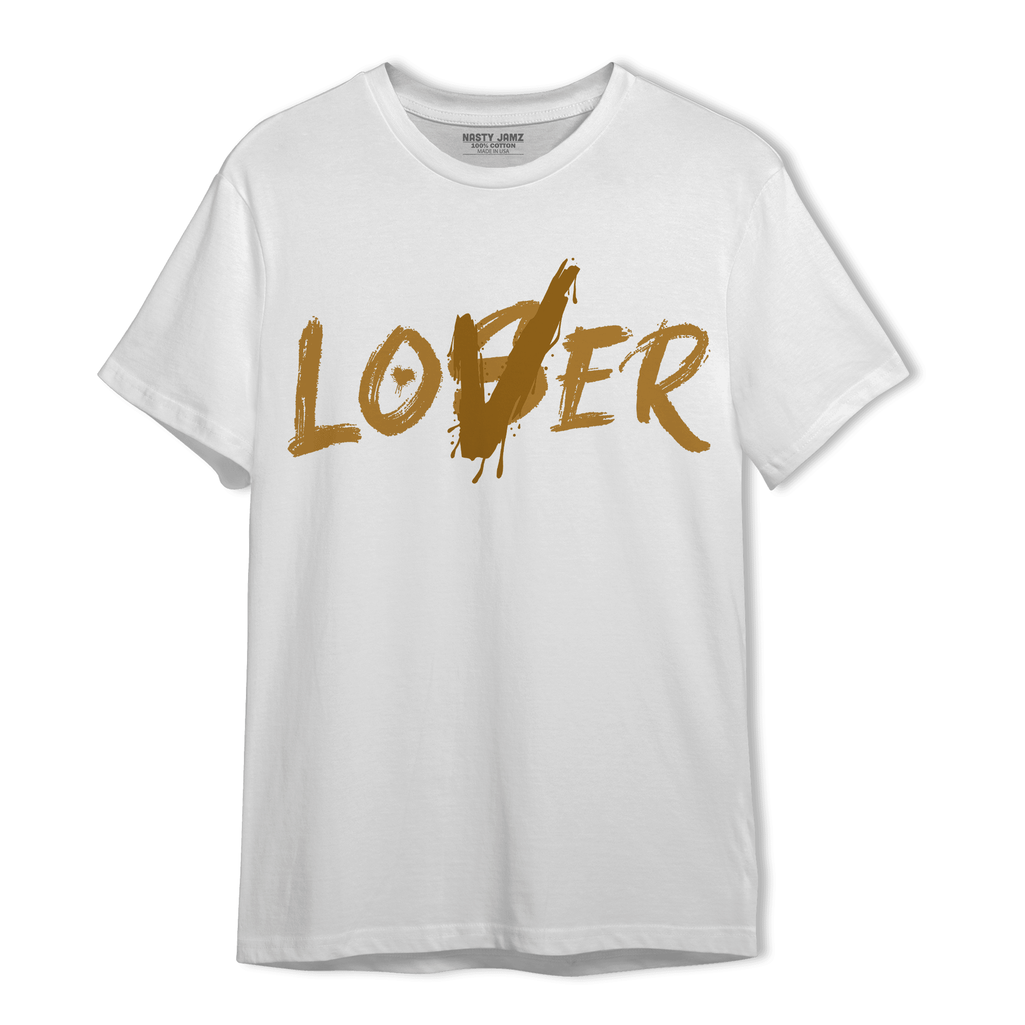 Wheat 13s T Shirt Match Loser Lover - NastyJamz