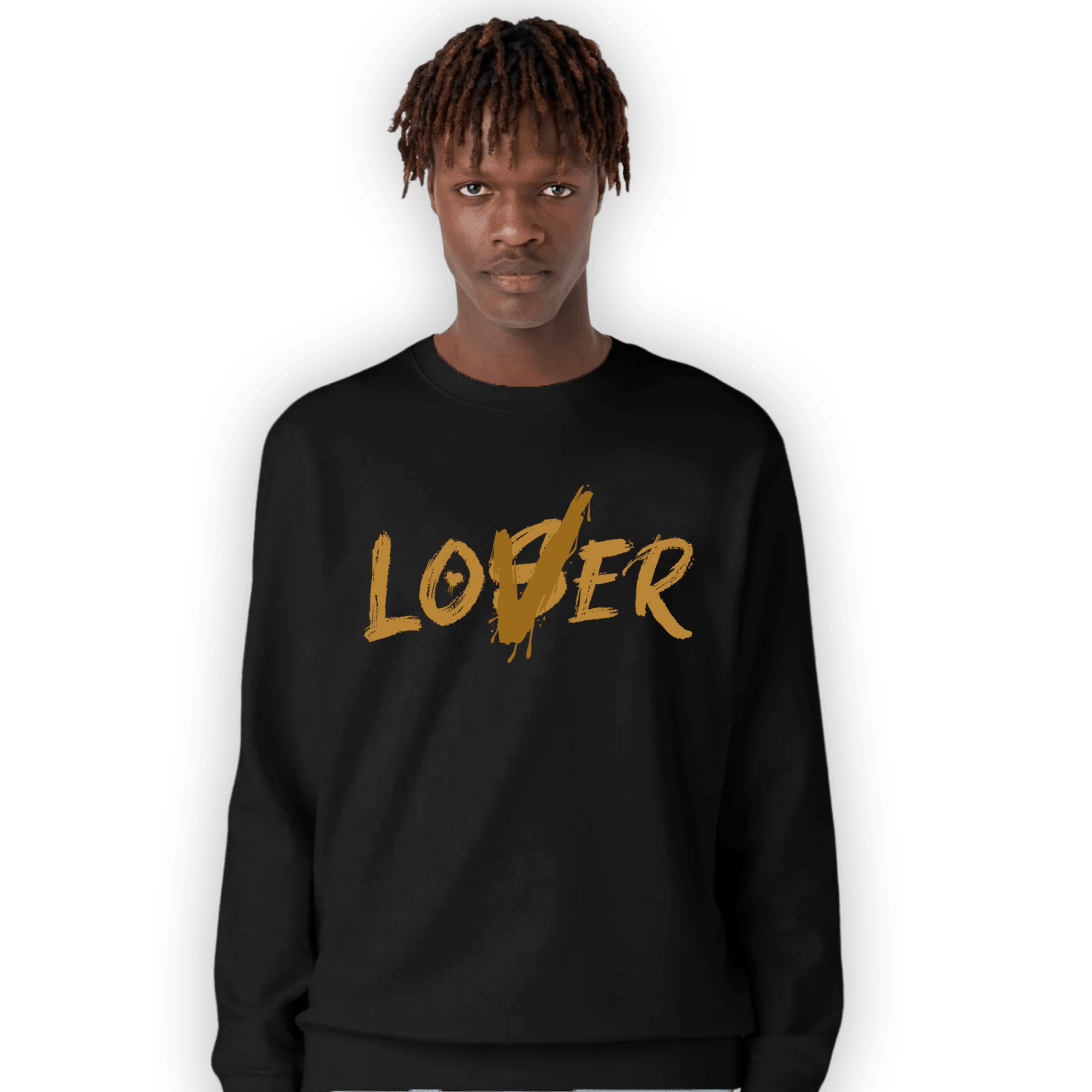 Wheat 13s Sweatshirt Match Loser Lover - NastyJamz