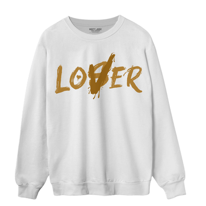 Wheat 13s Sweatshirt Match Loser Lover - NastyJamz