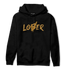 Wheat 13s Hoodie Match Loser Lover - NastyJamz