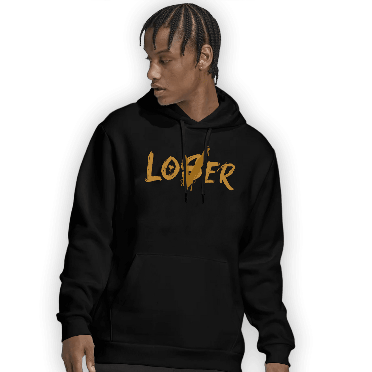 Wheat 13s Hoodie Match Loser Lover - NastyJamz