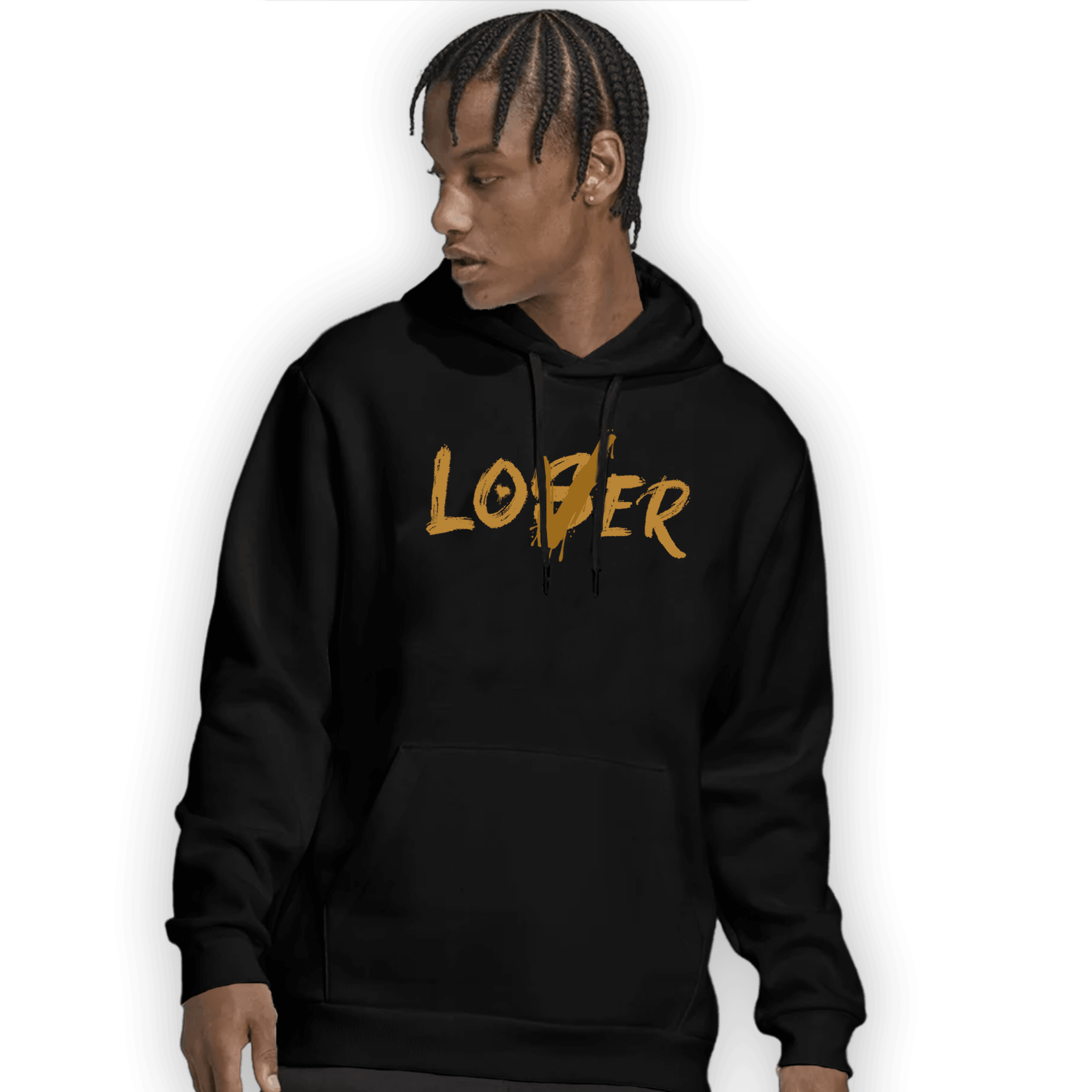Wheat 13s Hoodie Match Loser Lover - NastyJamz