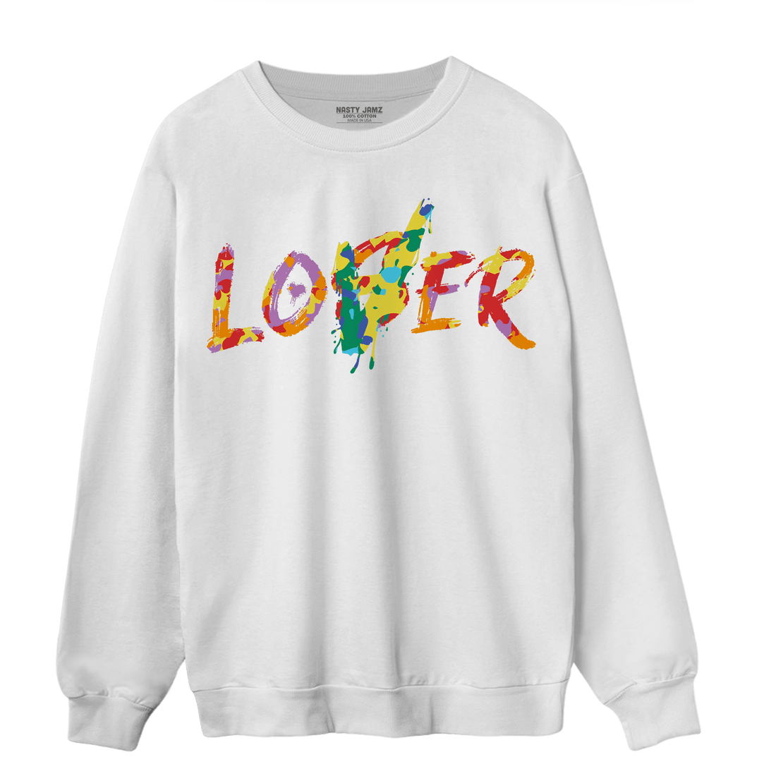 Mid GS Six Championships 1s Sweatshirt Match Loser Lover - NastyJamz