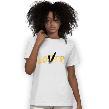 Mid SE Black Gold 1s T Shirt Match Loser Lover - NastyJamz