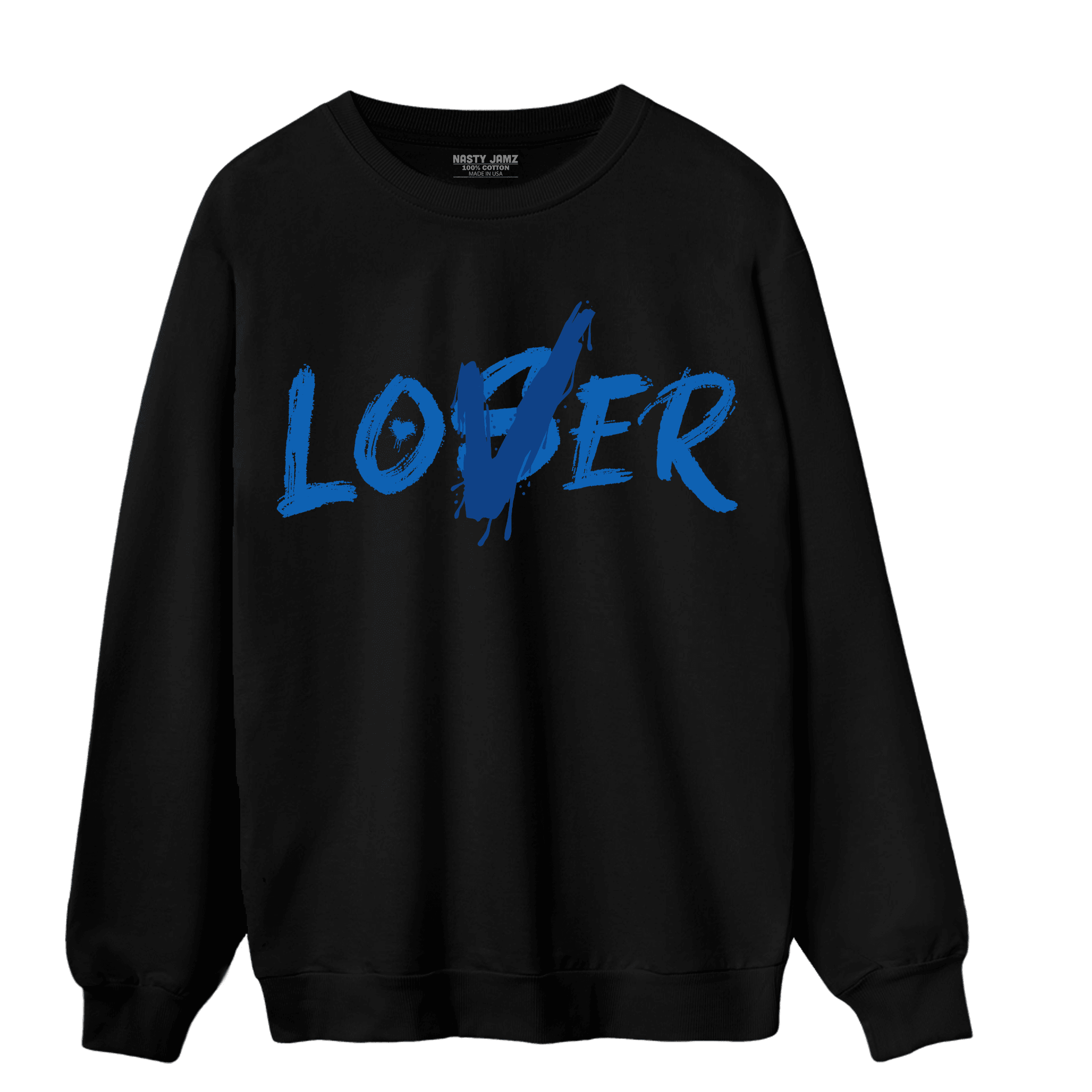 Royal Reimagined 1s Sweatshirt Match Loser Lover - NastyJamz