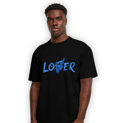 University Blue Toe 1s T Shirt Match Loser Lover - NastyJamz