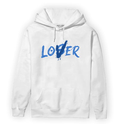 University Blue Toe 1s Hoodie Match Loser Lover - NastyJamz