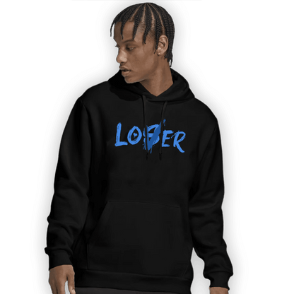 University Blue Toe 1s Hoodie Match Loser Lover - NastyJamz