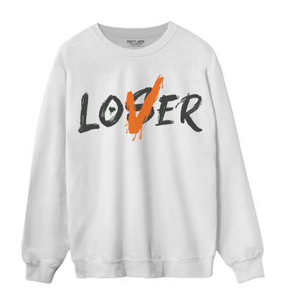 Fear Pack 3s Sweatshirt Match Loser Lover - NastyJamz