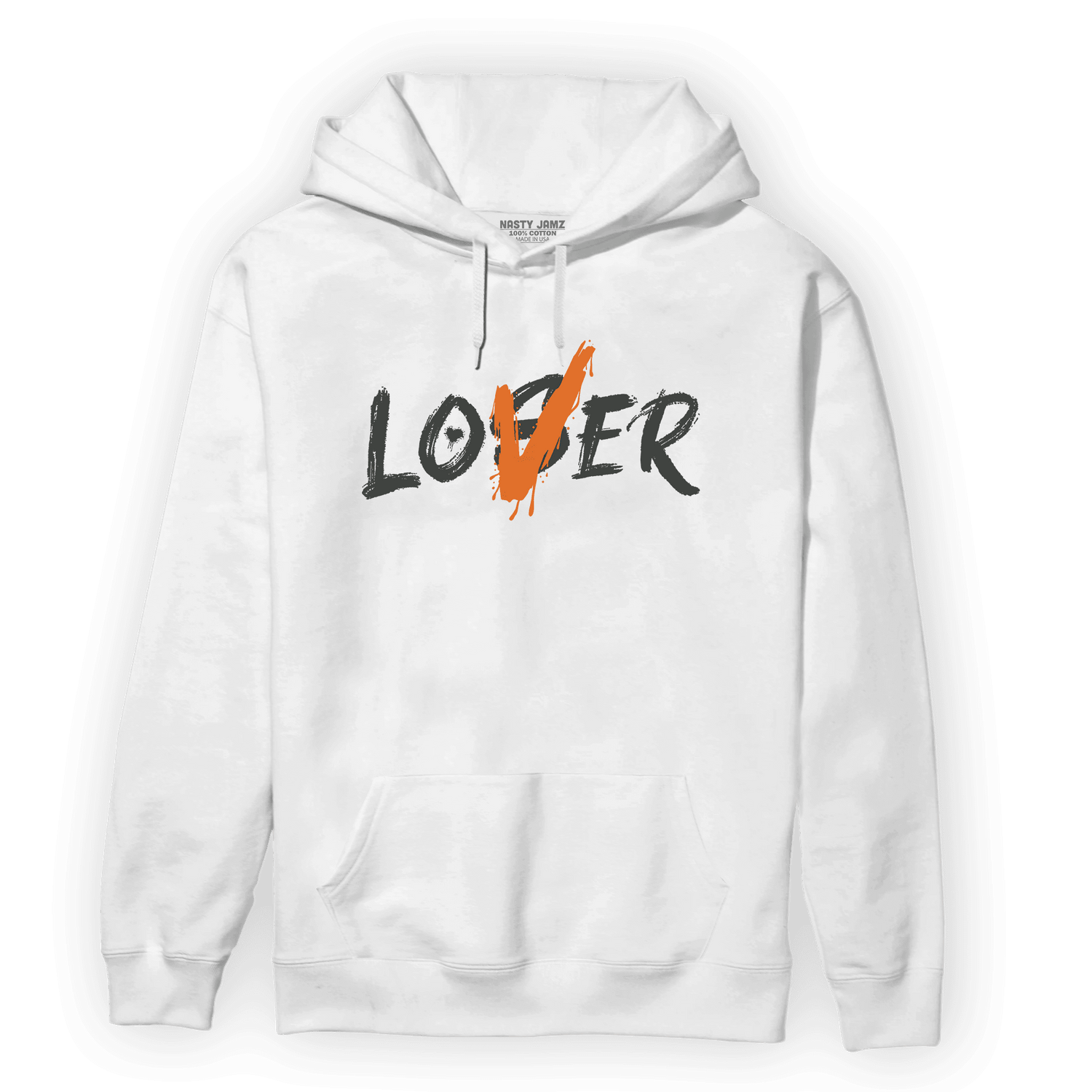 Fear Pack 3s Hoodie Match Loser Lover - NastyJamz