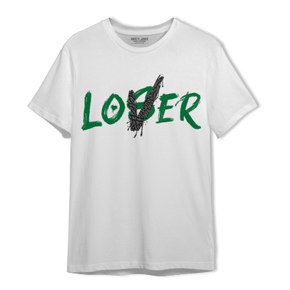 Lucky Green 3s T Shirt Match Loser Lover - NastyJamz