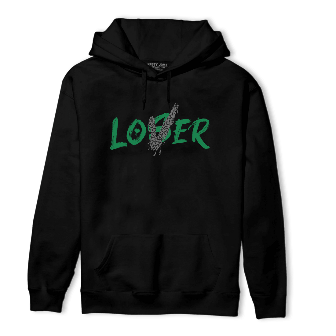 Lucky Green 3s Hoodie Match Loser Lover - NastyJamz