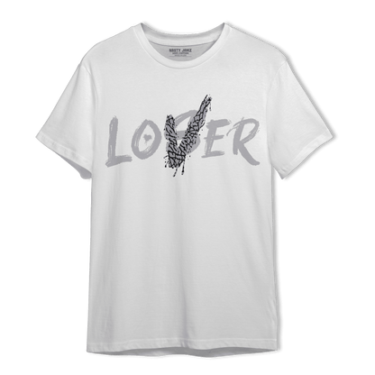 Off Noir 3s T Shirt Match Loser Lover - NastyJamz