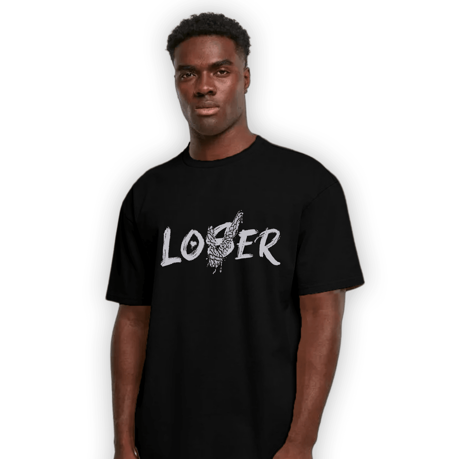 Off Noir 3s T Shirt Match Loser Lover - NastyJamz