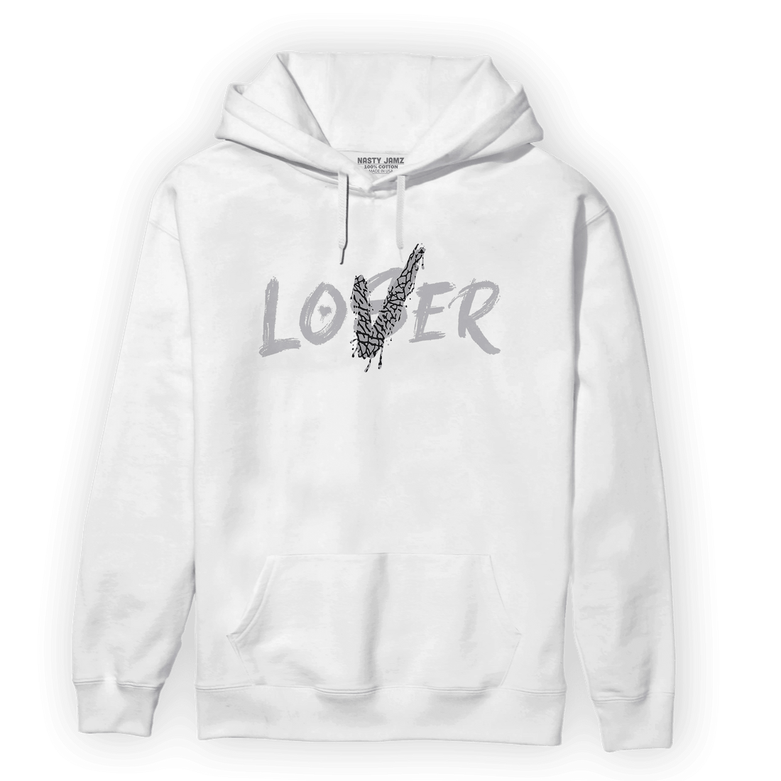 Off Noir 3s Hoodie Match Loser Lover - NastyJamz