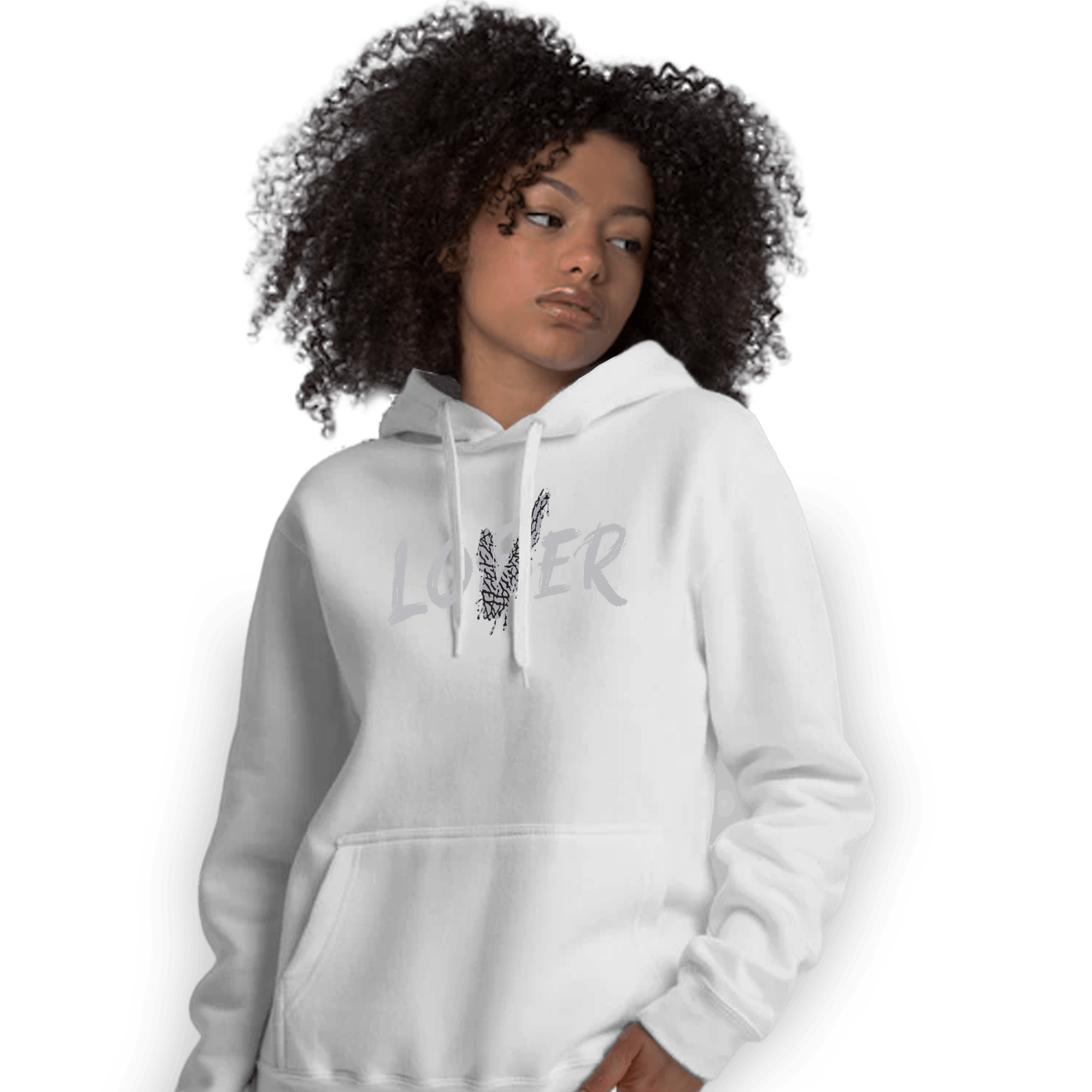 Off Noir 3s Hoodie Match Loser Lover - NastyJamz