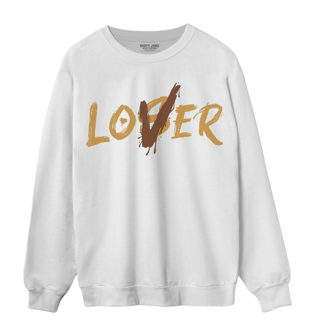 Cacao Wow 4s Sweatshirt Match Loser Lover - NastyJamz