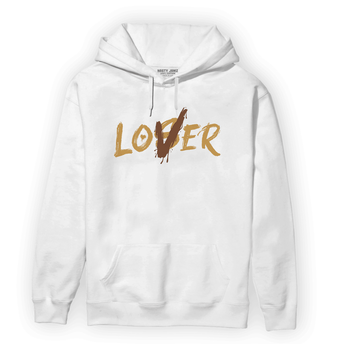 Cacao Wow 4s Hoodie Match Loser Lover - NastyJamz